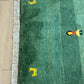 Orientteppich handgeknüpft Gabbeh Indian 155x90 cm