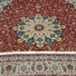 Orientteppich handgeknüpft 393x302 Täbriz Muster 50er