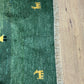 Orientteppich handgeknüpft Gabbeh Indian 155x90 cm