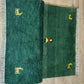 Orientteppich handgeknüpft Gabbeh Indian 155x90 cm