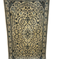 Orientteppich handgeknüpft Nain mit Seide 207x120 cm