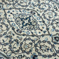 Orientteppich handgeknüpft Nain mit Seide 207x120 cm