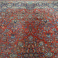 Orientteppich handgeknüpft antik naturfarben Keschan 426x320 cm