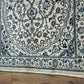 Orientteppich handgeknüpft Nain mit Seide 207x120 cm