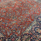 Orientteppich handgeknüpft antik naturfarben Keschan 426x320 cm