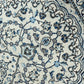 Orientteppich handgeknüpft Nain mit Seide 207x120 cm