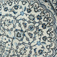 Orientteppich handgeknüpft Nain mit Seide 207x120 cm