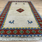 Orientteppich handgeknüpft Gabbeh Indian 155x94 cm