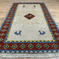 Orientteppich handgeknüpft Gabbeh Indian 155x94 cm