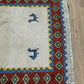 Orientteppich handgeknüpft Gabbeh Indian 155x94 cm