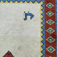 Orientteppich handgeknüpft Gabbeh Indian 155x94 cm