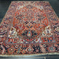 Orientteppich handgeknüpft 335x230cm antik naturfarben Heriz Artdeco