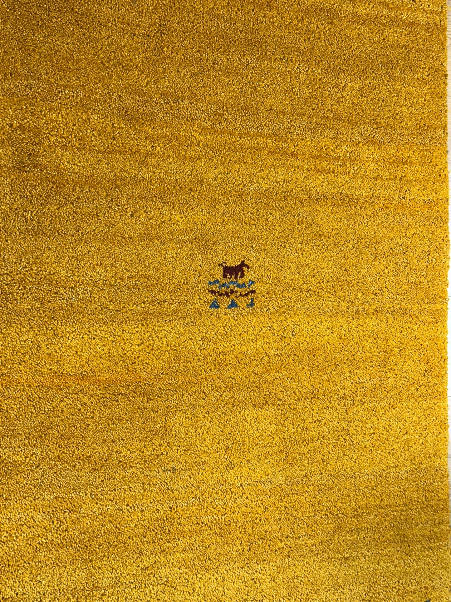 Orientteppich handgeknüpft Gabbeh Indian 150x90 cm