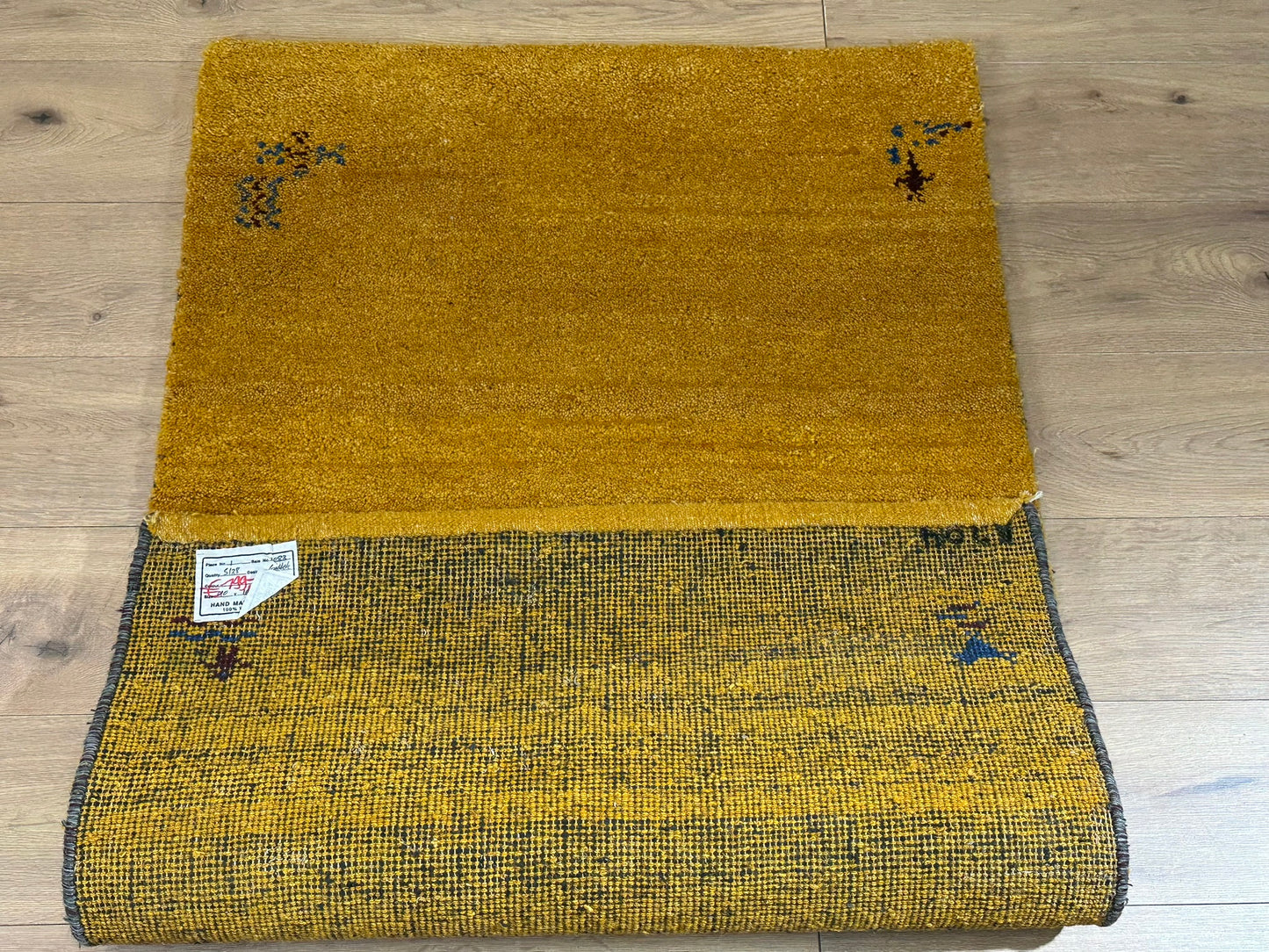 Orientteppich handgeknüpft Gabbeh Indian 150x90 cm