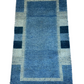 Orientteppich handgeknüpft Gabbeh Indian 140x70 cm