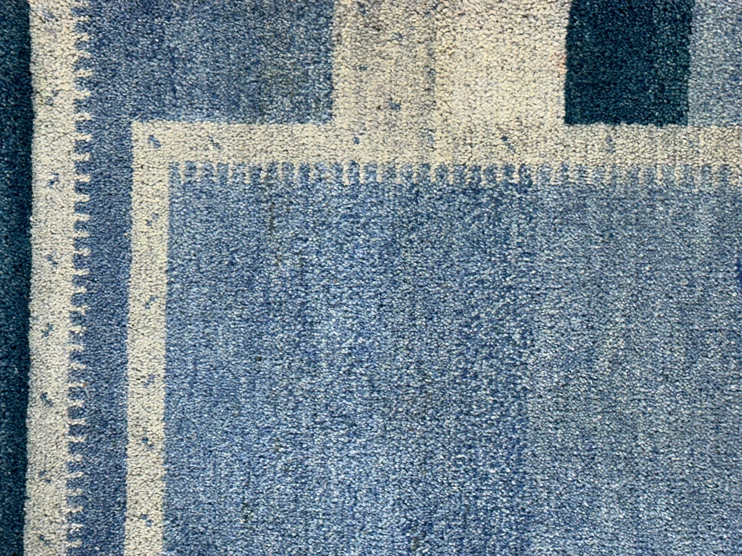 Orientteppich handgeknüpft Gabbeh Indian 140x70 cm