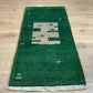 Orientteppich handgeknüpft Gabbeh Indian 137x68 cm