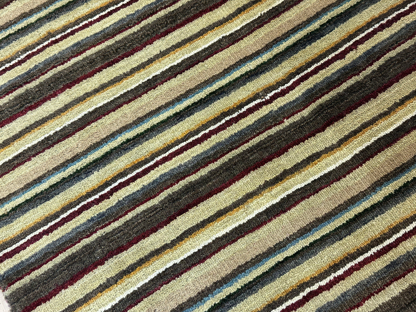 Perser Teppich Gabbeh – Handgeknüpft im modernen Nomadenstil – 142 x 72 cm