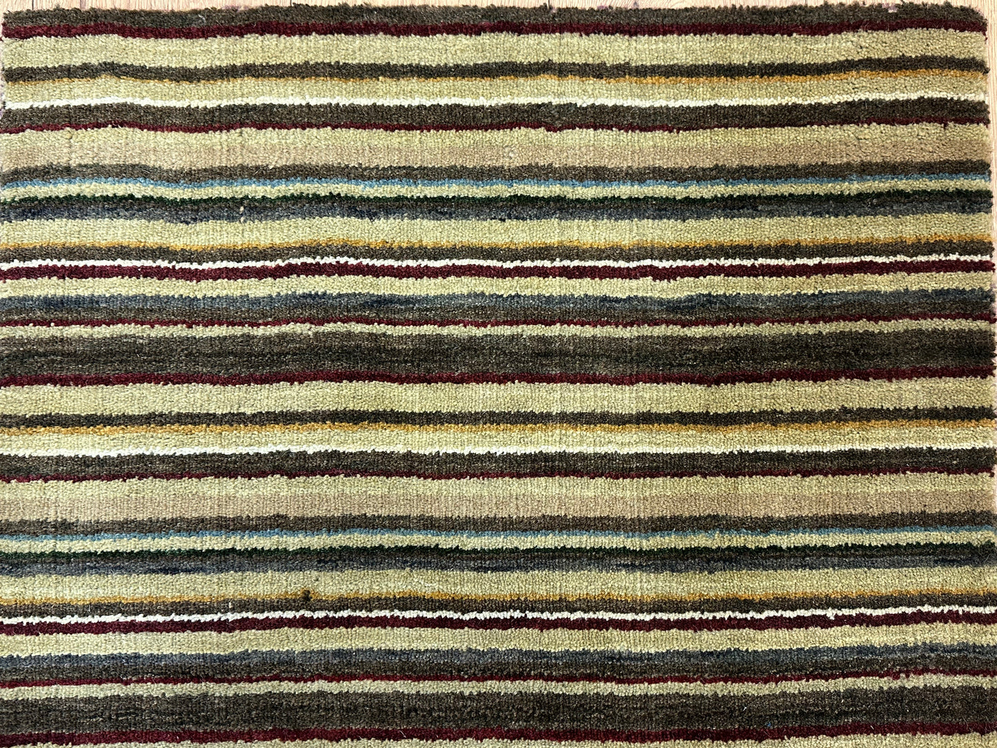 Perser Teppich Gabbeh – Handgeknüpft im modernen Nomadenstil – 142 x 72 cm