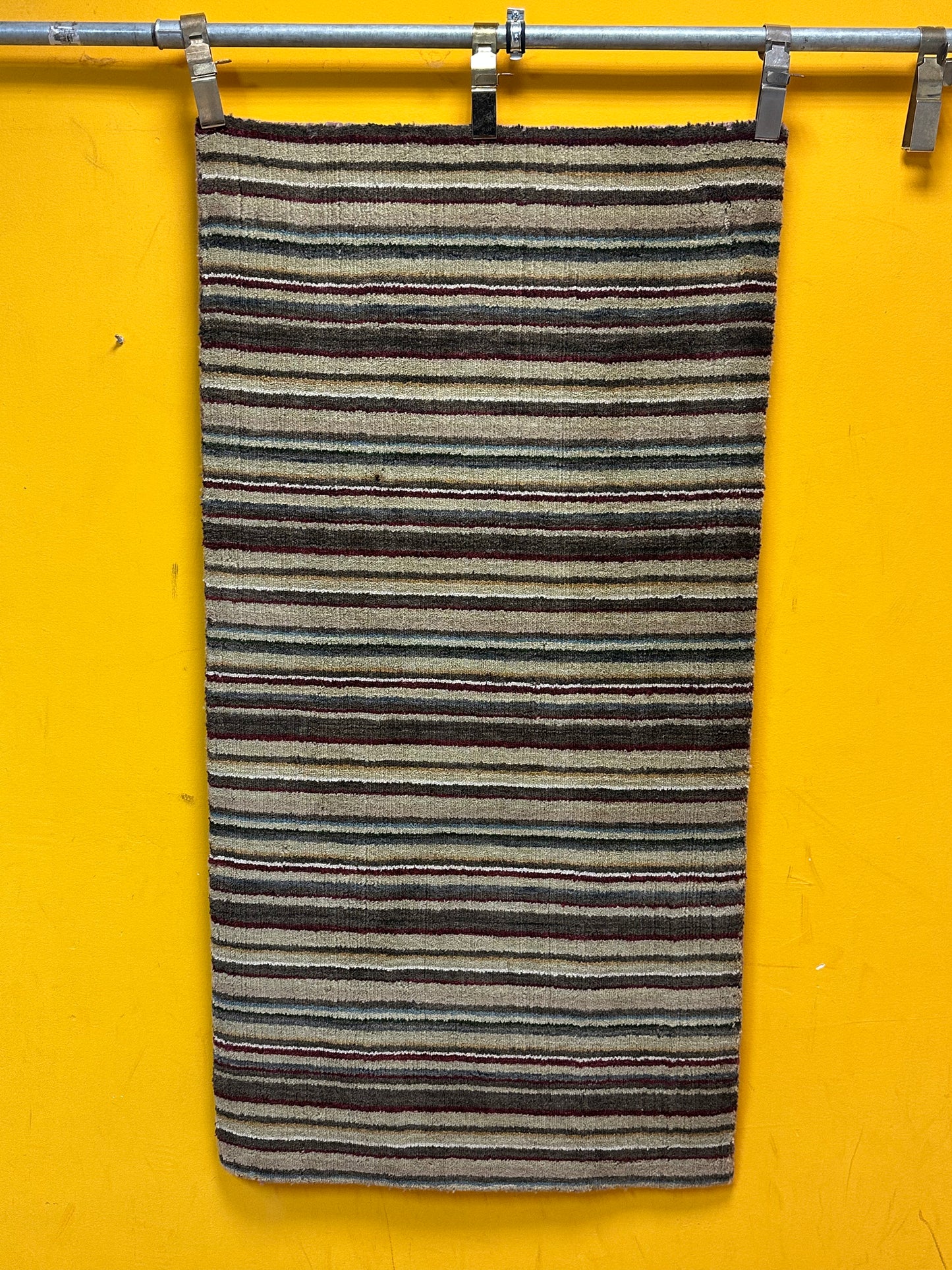 Perser Teppich Gabbeh – Handgeknüpft im modernen Nomadenstil – 142 x 72 cm