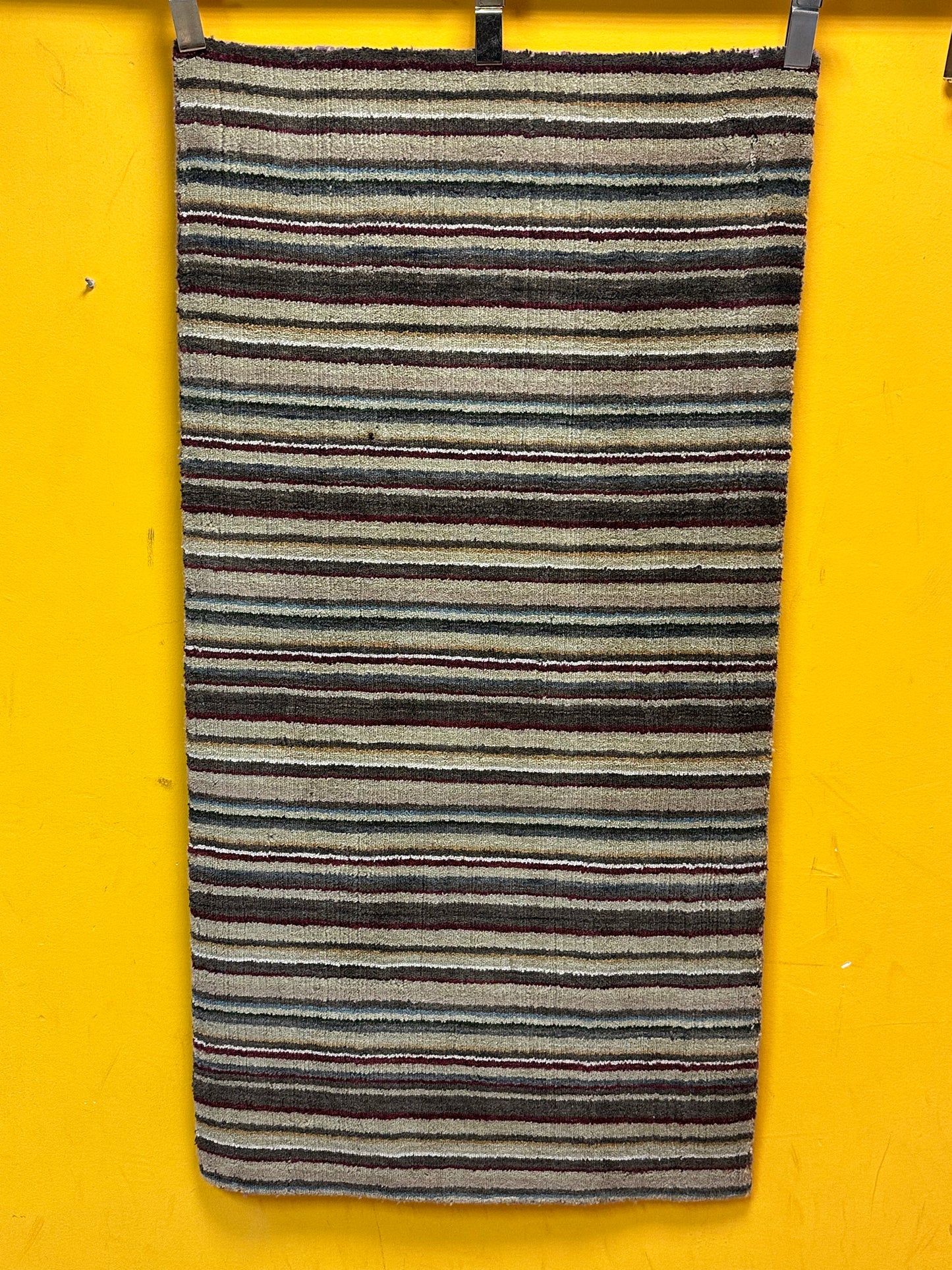 Perser Teppich Gabbeh – Handgeknüpft im modernen Nomadenstil – 142 x 72 cm