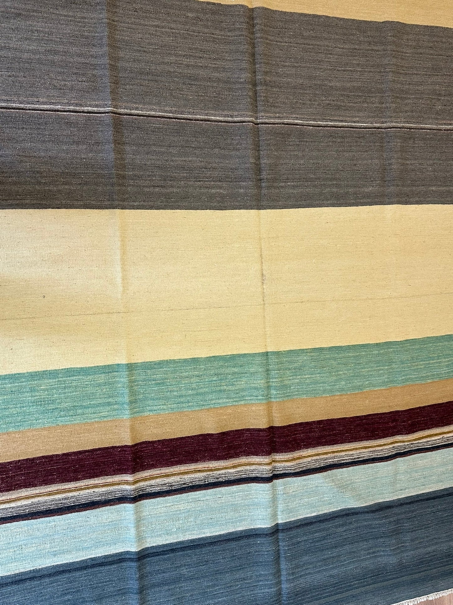 Orientteppich handgeknüpft 254x205 cm Kelim Gabbeh