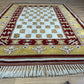 Orientteppich handgeknüpft Gabbeh Indian 182x137 cm