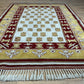 Orientteppich handgeknüpft Gabbeh Indian 182x137 cm