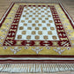 Orientteppich handgeknüpft Gabbeh Indian 182x137 cm