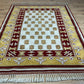 Orientteppich handgeknüpft Gabbeh Indian 182x137 cm