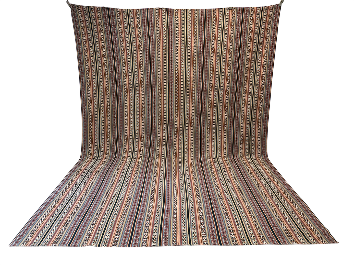 Orientteppich handgeknüpft 352x254 cm antik Naturfarben kelim