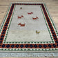 Orientteppich handgeknüpft Gabbeh Indian 150x95 cm