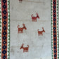 Orientteppich handgeknüpft Gabbeh Indian 150x95 cm