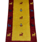 Orientteppich handgeknüpft Gabbeh Indian 122x60 cm