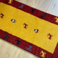 Orientteppich handgeknüpft Gabbeh Indian 122x60 cm