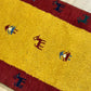 Orientteppich handgeknüpft Gabbeh Indian 122x60 cm