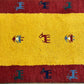 Orientteppich handgeknüpft Gabbeh Indian 122x60 cm