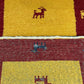 Orientteppich handgeknüpft Gabbeh Indian 122x60 cm