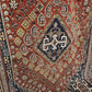 Orientteppich handgeknüpft 242x163 cm antik naturfarben Geschgei Wolle auf wolle