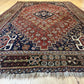 Orientteppich handgeknüpft 242x163 cm antik naturfarben Geschgei Wolle auf wolle