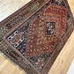 Orientteppich handgeknüpft 242x163 cm antik naturfarben Geschgei Wolle auf wolle