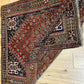 Orientteppich handgeknüpft 242x163 cm antik naturfarben Geschgei Wolle auf wolle