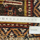 Orientteppich handgeknüpft 242x163 cm antik naturfarben Geschgei Wolle auf wolle
