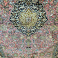 Handgeknüpfter Perser Orientteppich Ghom Seidenteppich Medaillon 214x142cm