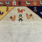 Orientteppich handgeknüpft Gabbeh Indian 142x90 cm