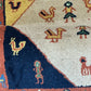 Orientteppich handgeknüpft Gabbeh Indian 142x90 cm