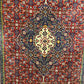 Orientteppich handgeknüpft 133x65 cm Täbriz Mahi