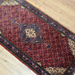 Orientteppich handgeknüpft 133x65 cm Täbriz Mahi