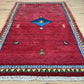 Orientteppich handgeknüpft Gabbeh Indian 164x94 cm