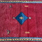 Orientteppich handgeknüpft Gabbeh Indian 164x94 cm